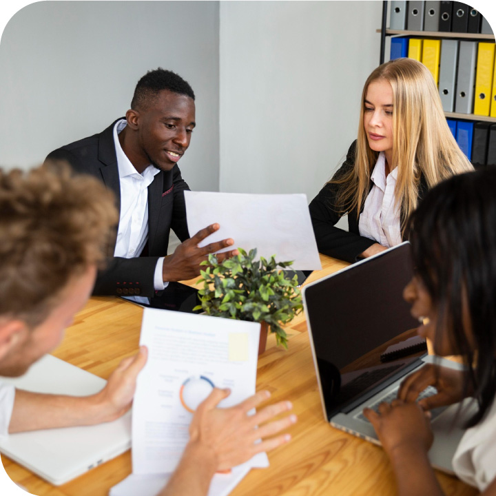 imagem de uma circulo fatiado em 9 secsões, conteu nos 9 pilares da integridade