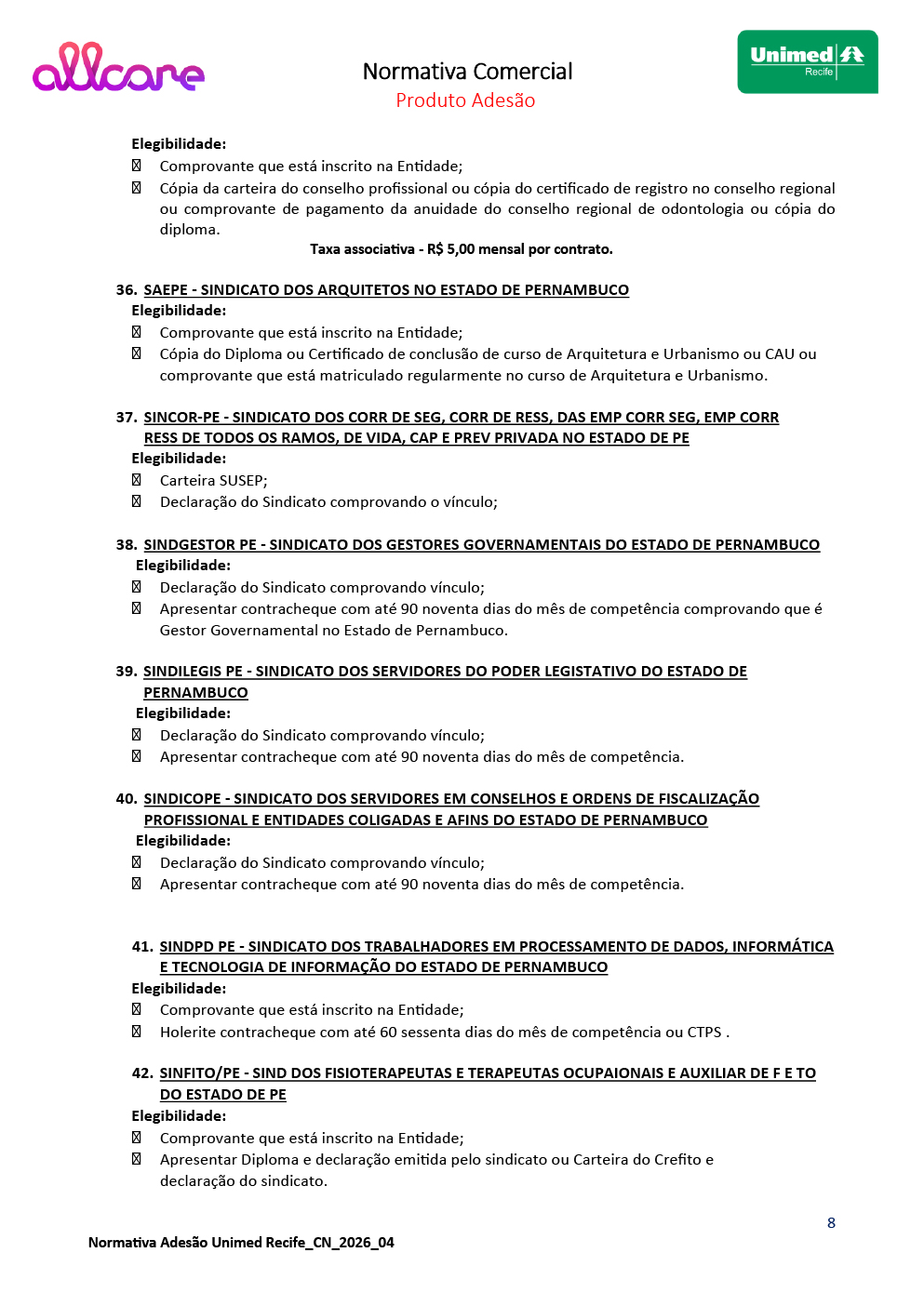 Proposta Allcare