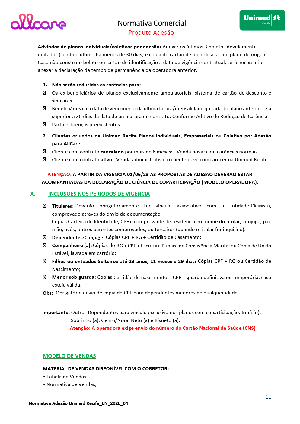 Proposta Allcare