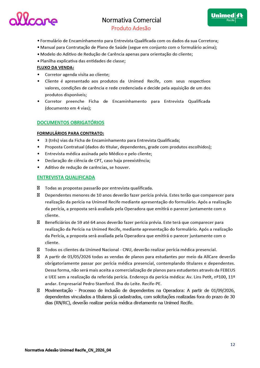 Proposta Allcare