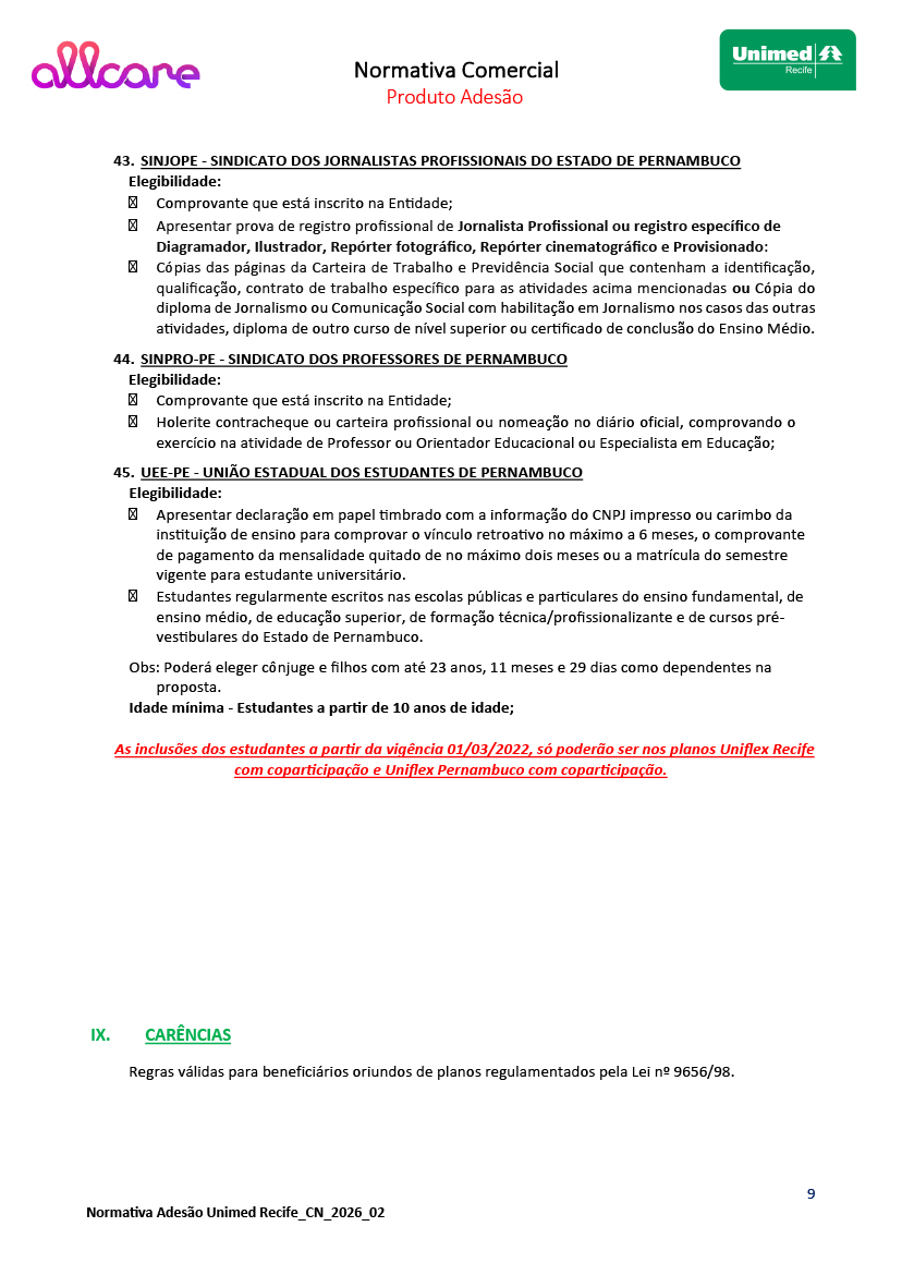 Proposta Allcare