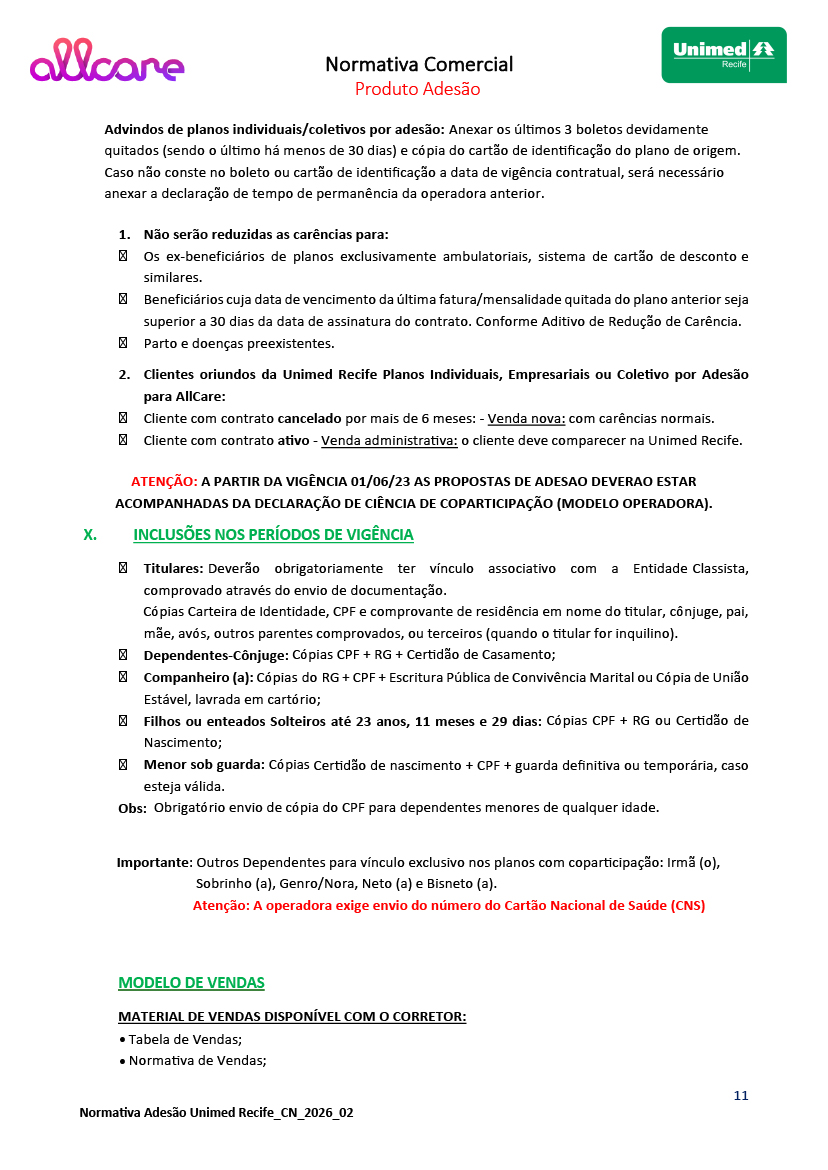 Proposta Allcare