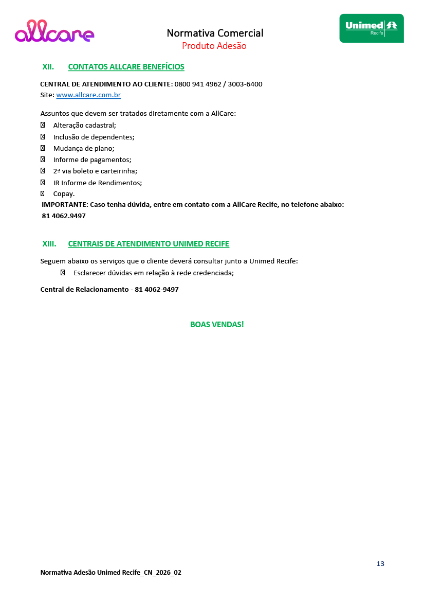 Proposta Allcare